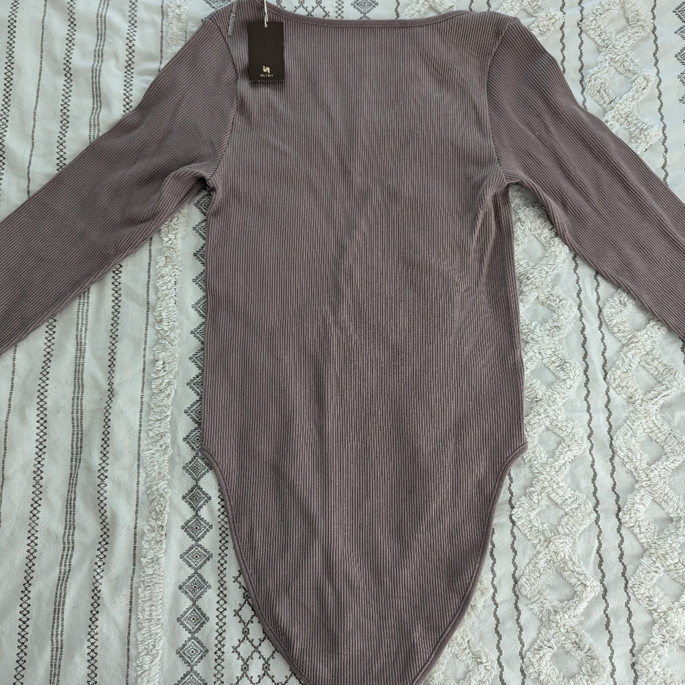NWT Inlyric Ribbed Bodysuit - Picture 7 of 10